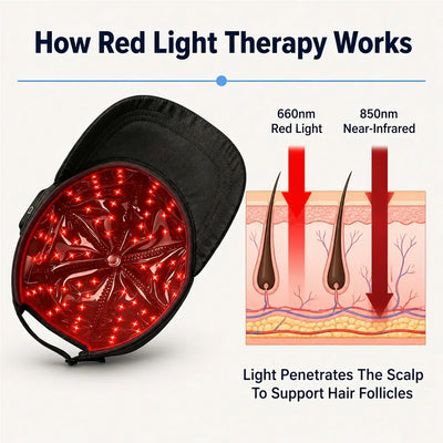 Red Light Therapy Cap 2
