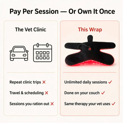 Red Light Therapy Recovery Wrap